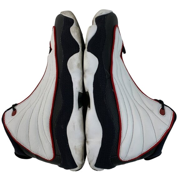 Nike Air Jordan 10.5 US Men’s Basketball Shoes Black/White/Red 7311 Used - Picture 7 of 12